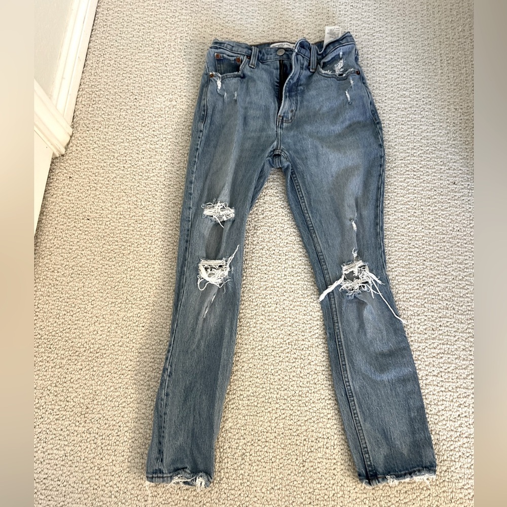 Abercrombie jeans skinny high rise 24S